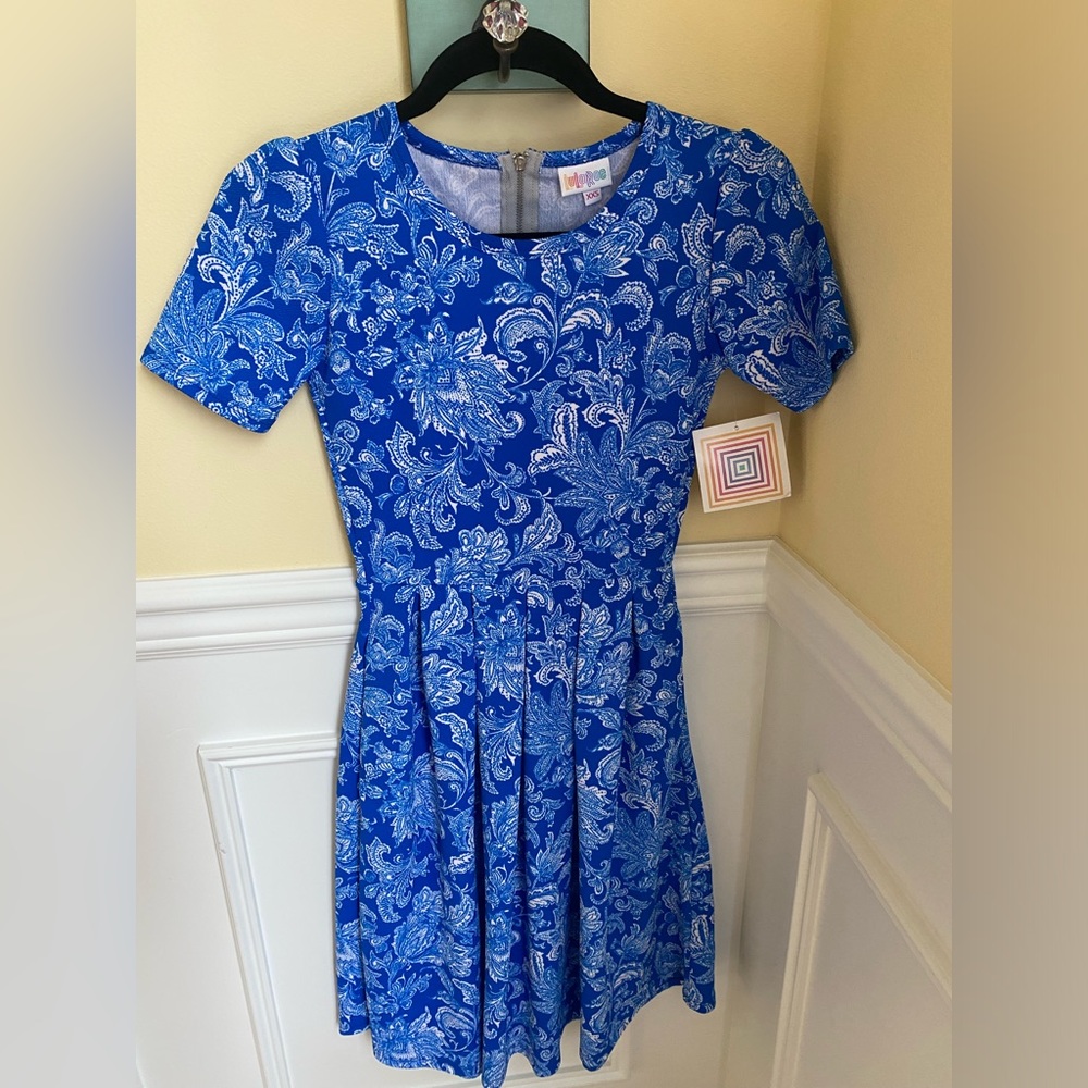 Lularoe amelia dress size XXS